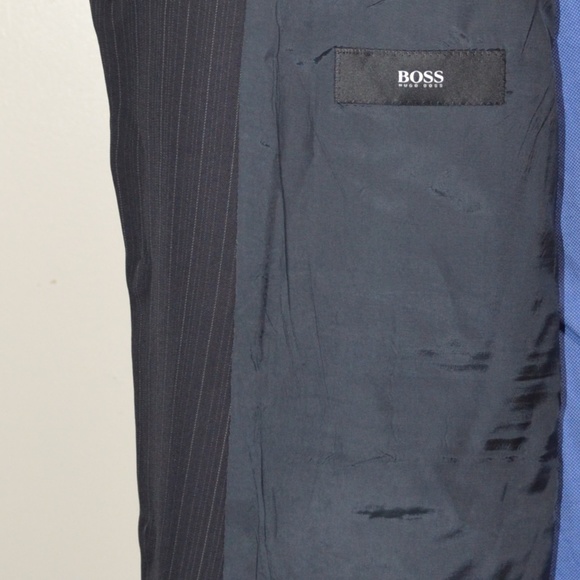 Hugo Boss 44L Sport Coat Blazer Suit Jacket - Picture 7 of 8